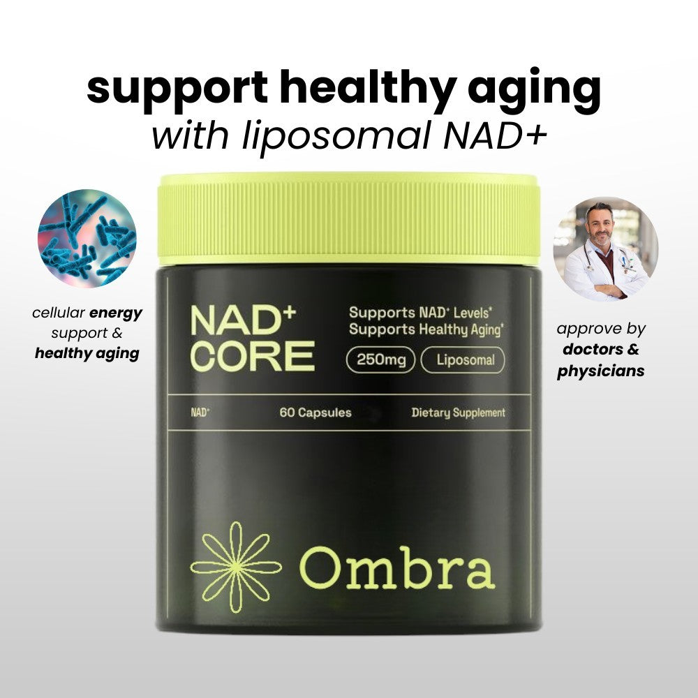 NAD+ Supplement for Skin Aging Support, Energy, and Focus